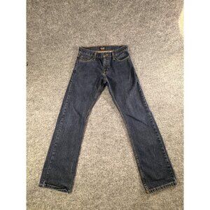 Adam Levine Mens W30 x L30 denim blue jeans missing rear patch in the back